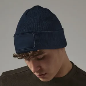 Bonnet avec empiècement en polyester recyclé