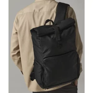 Sac à dos avec rabat enroulable et chargeur Q-Tech