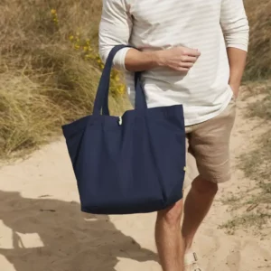 Sac shopping grand volume coton bio