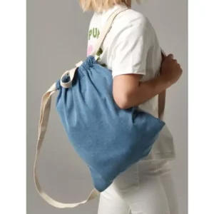 Sac de gym en denim