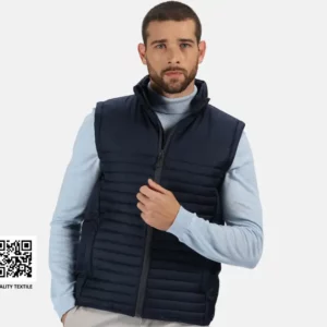 Bodywarmer matelassé en polyester recyclé