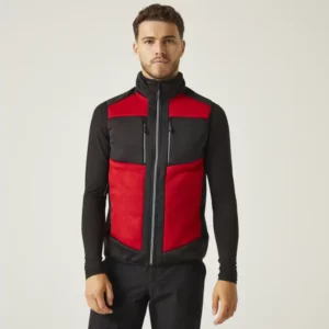 Bodywarmer bi-matière